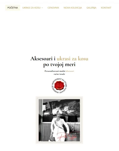 Pavo Style hero sekcija